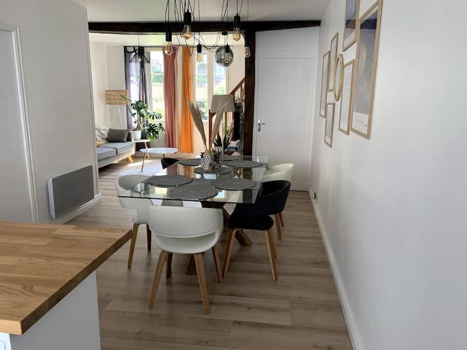 Superbe Duplex Centre-Ville Avec Parking Gratuit Auxerre Dış mekan fotoğraf